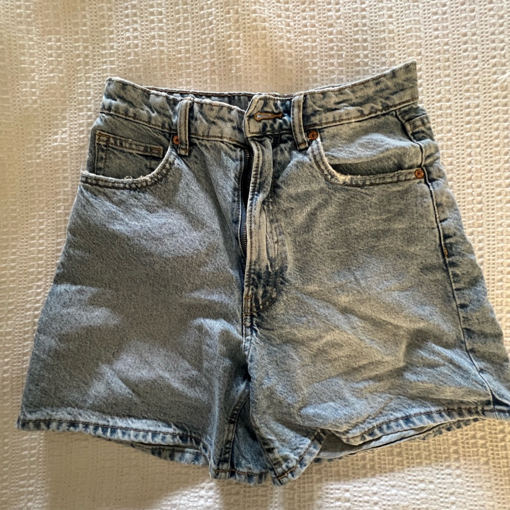 Zara Mom Jean Shorts
